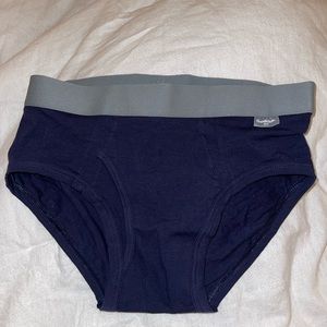 navy high hip briefs